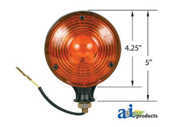 AI PL100C Warning Lamp (12 Volt) for Case-IH Tractor Ford / New Holl