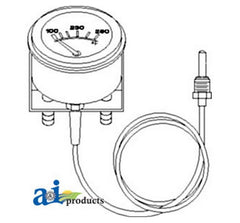 Ai At149005 Gauge Transmission Oil Temperature Fits John Deere Industrial