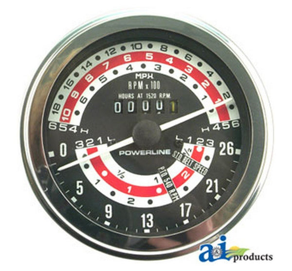 Ai 898465M91 Tachometer (Mph) For Massey Ferguson Tractor