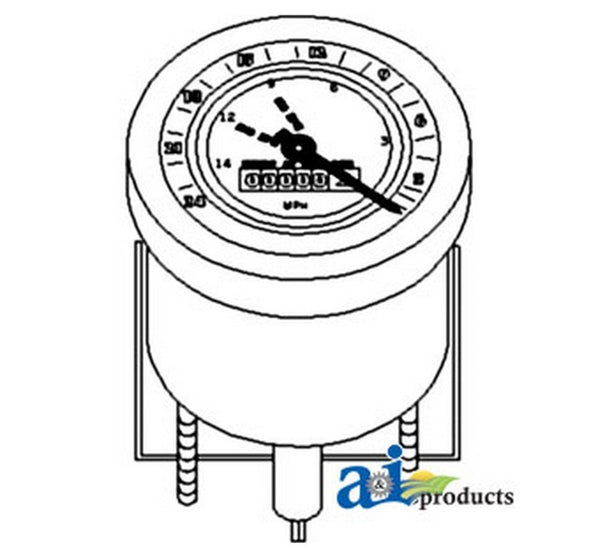 Ai C3Nn17360N Tachometer For Ford / New Holl Industrial/Construction