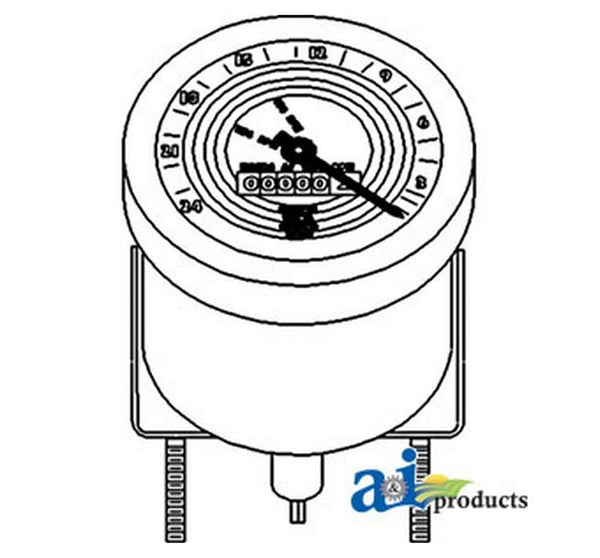 Ai 890421M92 Tachometer (Mph) For Massey Ferguson Tractor