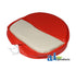 Ai Sp300-17 Deluxe Tie-On Seat Pad For H&M Pans Red/Wht For Case-Ih Trac