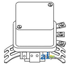 Ai 1118791 Voltage Regulator (12 Volt) Fits John Deere Combine John Deere