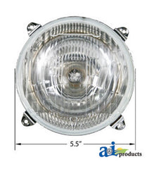 1672768M91 Headlight (Rh) Fits Ferguson 158 20D 20E 50F 50H 60H 148 155 168 185