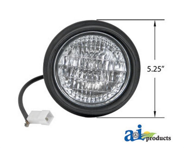 Ai L810H12V Headlamp Assembly (12 Volt) For Allis-Chalmers  Fits Bobcat  Cas