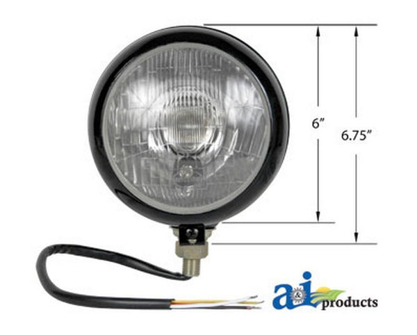 Ai Hl400B Headlamp Assembly (12 Volt) Fits Case-Ih Tractor John Deere Tra