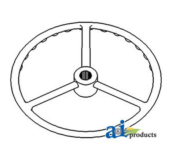 Ai 2N3600 Steering Wheel For Ford / New Holl Tractor