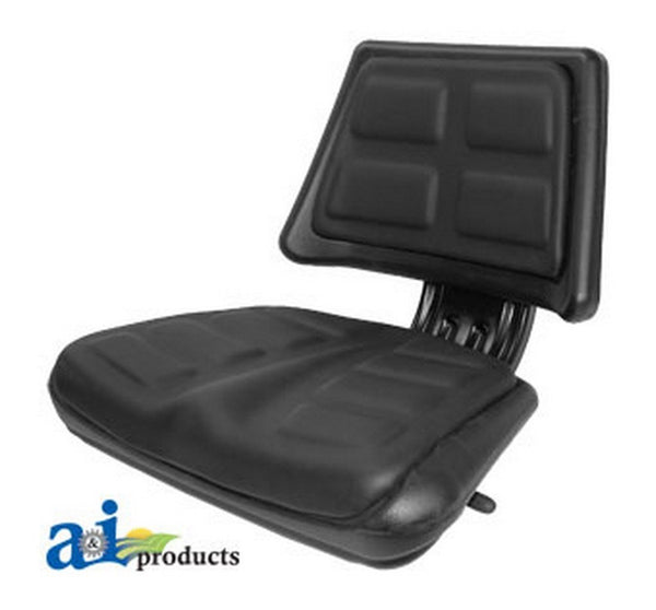 Ai T110Bl Seat Universal W/ Trapezoid Back Blk For Allis-Chalmers Tract