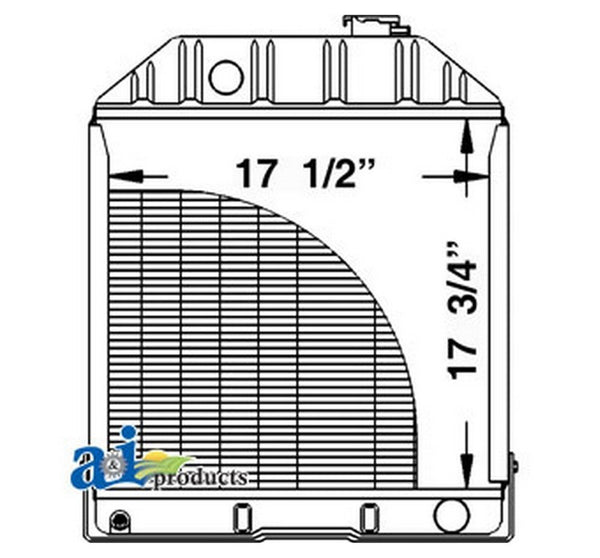 Ai 86531508 Radiator W/O Oil Cooler For Ford / New Holl Industrial/Con