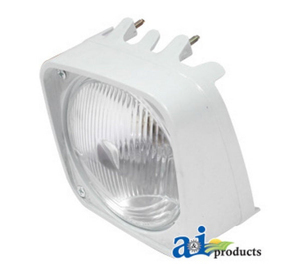 Ai E0Nn13005Ba Headlamp Rh Dip; White For Ford / New Holl Tractor