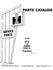International 574 2500 A  2500A Parts Catalog Manual IH