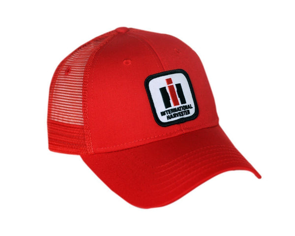 International Harvester Logo Red Hat With Mesh Back Cap Gift IH