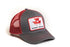 Massey Ferguson Tractor Grey Red Mesh Hat - Cap Gift Fits Most