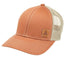 Burnt Orange Allis Chalmers Hat With Faux Leather New Style Logo
