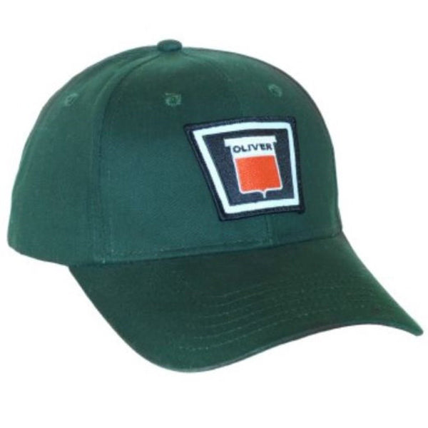 Oliver New Logo Tractor 6 Panel Green Hat - Cap Gift Fits Most