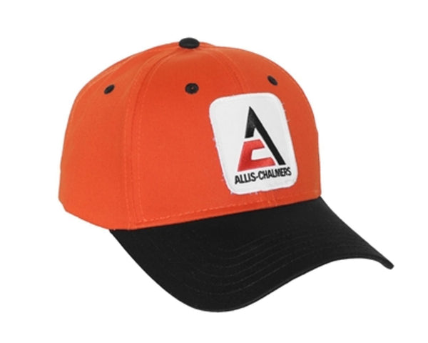 Allis Chalmers Orange and Black Hat New Logo Cap Gift
