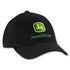 John Deere Black Embroidered Logo Hat Cap Gift