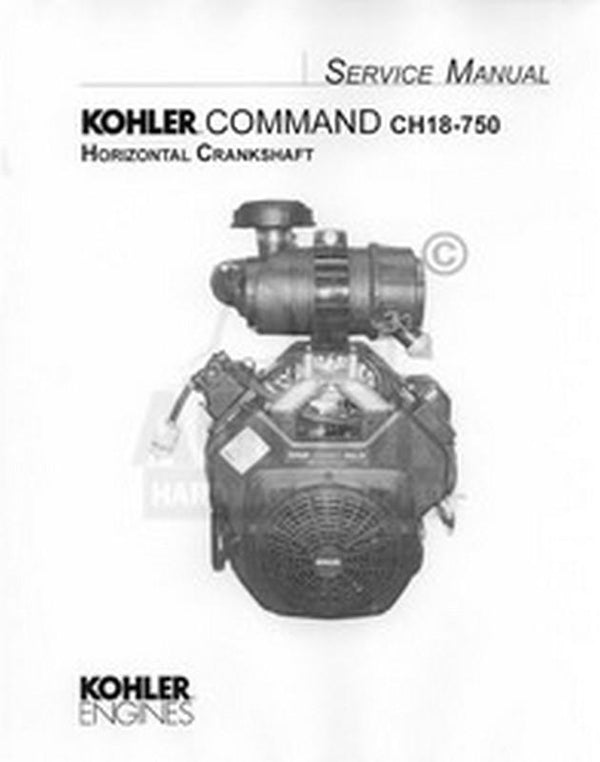 Kohler Command 25CH 26CH 17 18 20 22 23 Service Manual