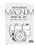 Kohler Magnum M8 8HP 301500-301627 TP-2201-C Parts Manual