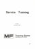 Massey Ferguson MF 2460 Four Wheel Drive Service Training Manual
