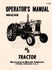 Minneapolis Moline M5 M 5 Operator Maintenance Manual