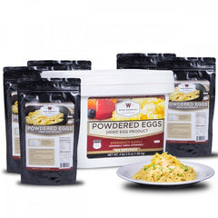 Powdered Eggs 144 Serv Freeze Dried Emergency Survival Food Storage Supply Wise
