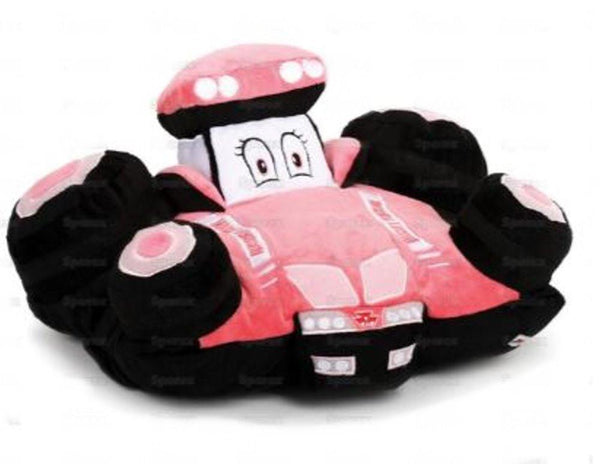 Mini Pillow Pets Pink Tractor Modeled After Massey Ferguson 8737