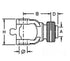 Cv Yoke; Size 6, 1-3/8" 21 Spline 93575